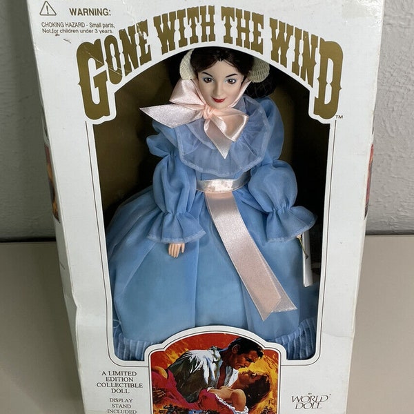 World Doll Limited Edition Gone With The Wind Melanie 71161 Doll Mint In Box Free USA Shipping