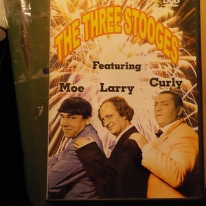 The Three Stooges Moe Larry Curly Classic DVD Movie Show Rated NR Free USA Shipping