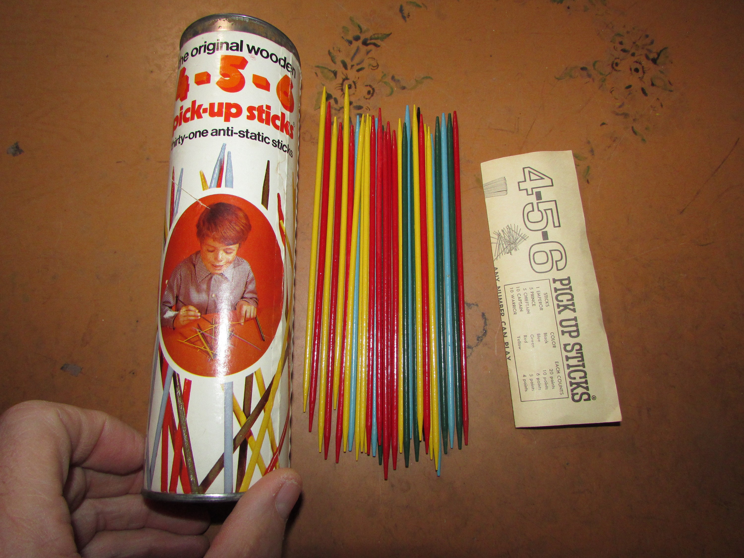 Vintage Lakeside Game 4 5 6 Pick up Stick Game Toy Free USA Shipping - Etsy