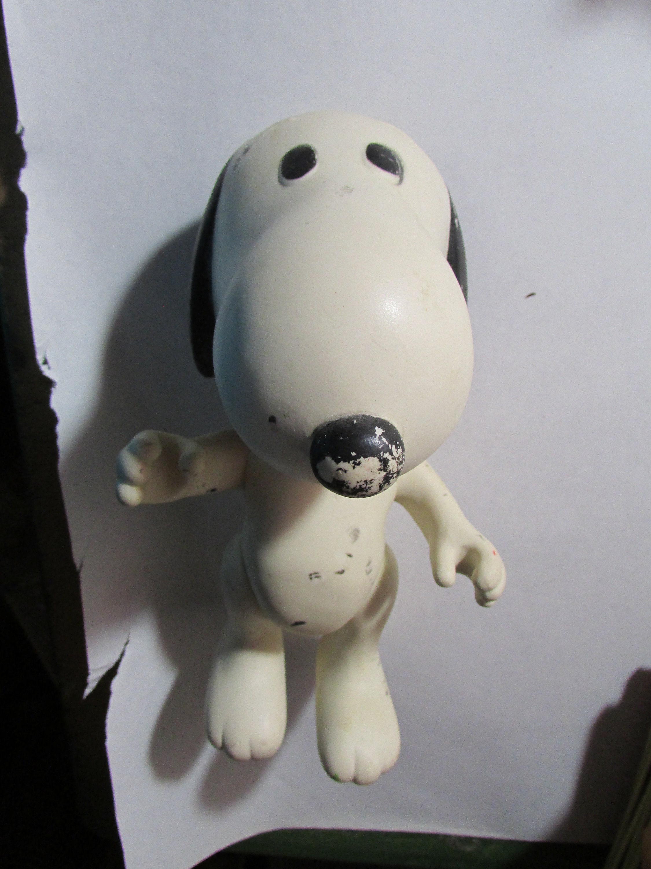 Vintage 1966 (2) Snoopy Peanuts Plastic Toy Dolls United Vintage 1966 (2) Snoopy Peanuts Plastic Toy Dolls United
