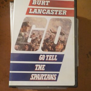 Go Tell The Spartans Burt Lancaster Classic DVD Disc Only Movie Rated R Free USA Shipping