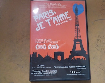 Paris Je T'aime Classic DVD Movie Rated R Free USA Shipping