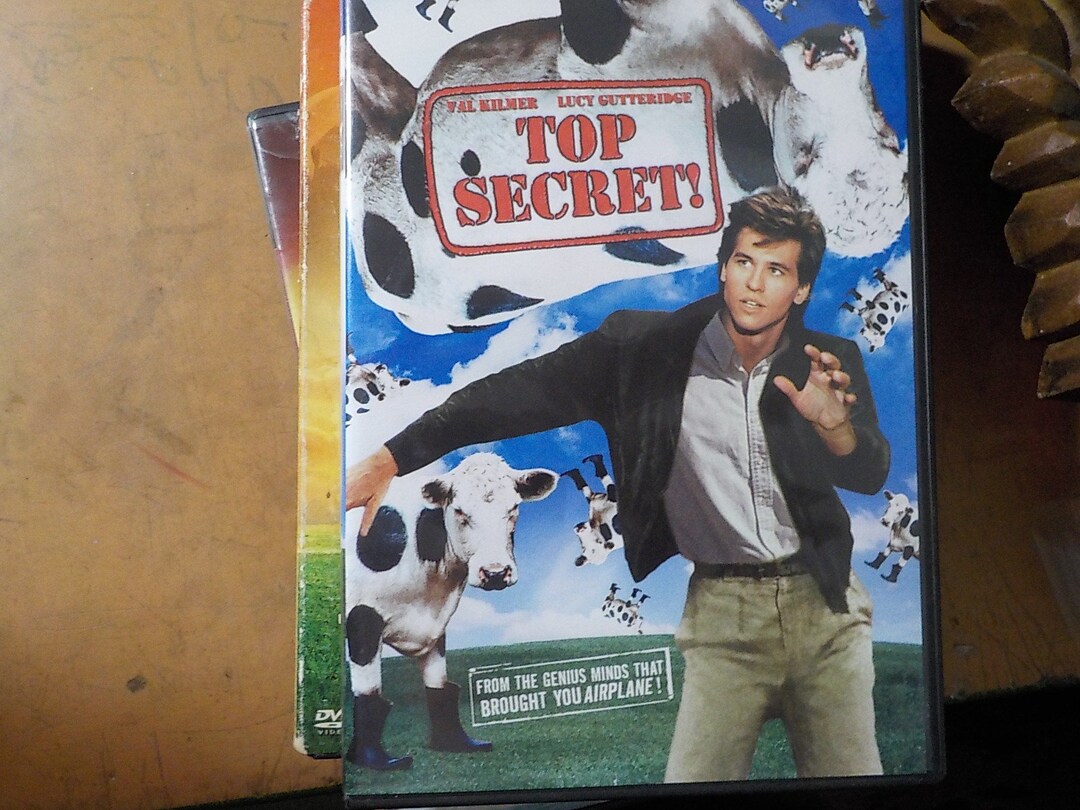 Top Secret Val Kilner Film DVD Movie Rated PG Free USA Shipping - Etsy