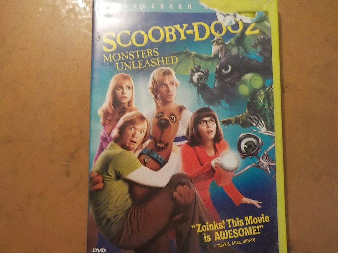 Scooby Doo 2 Monsters Unleashed DVD Movie Rated PG Free USA Shipping - Etsy
