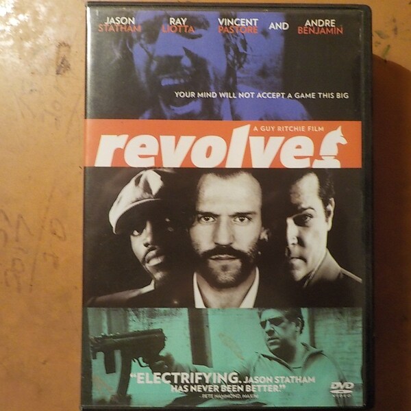 Revolvet Jason Statham Classic DVD Movie Show Rated R Free USA Shipping