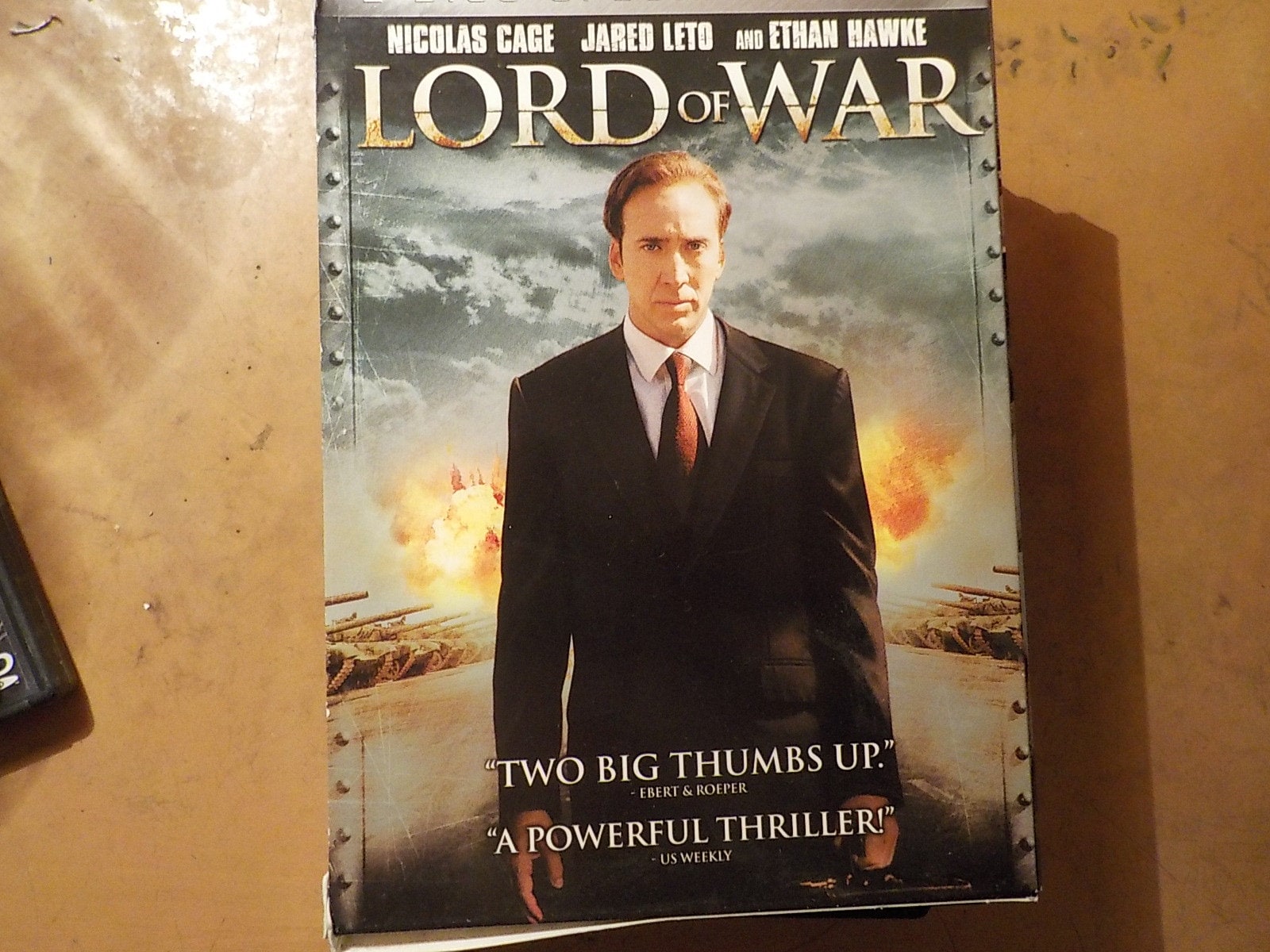 Lord War Nicolas Cage Classic DVD Movie Show Rated R Free USA Shipping