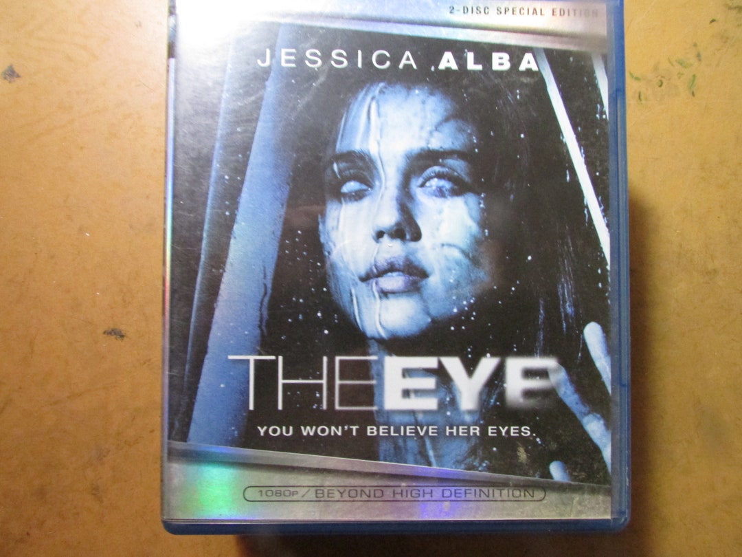 The Eye Jessica Alba Blu Ray DVD Movie Rated PG 13 Free USA Etsy