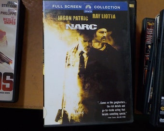 Narc Jason Patric Classic Film DVD Movie Rated R Free USA Shipping