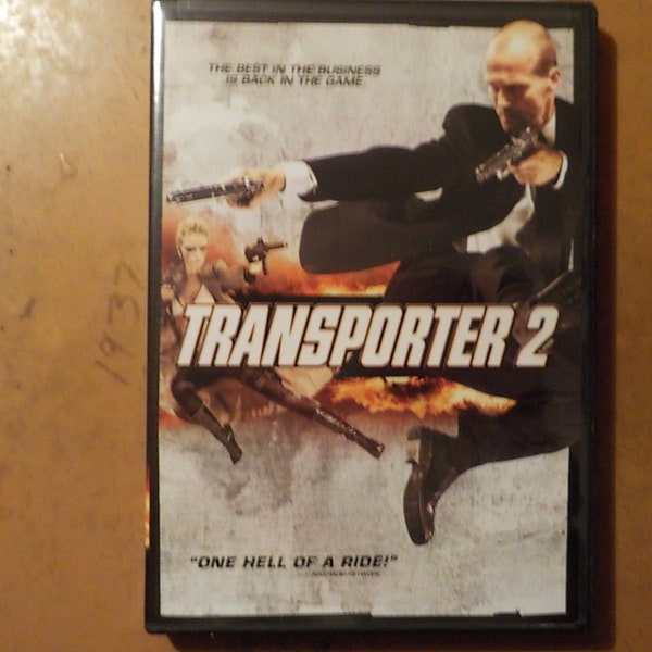 Transporter 2 Jason Statham Classic DVD Movie Show Rated PG13 Free USA Shipping