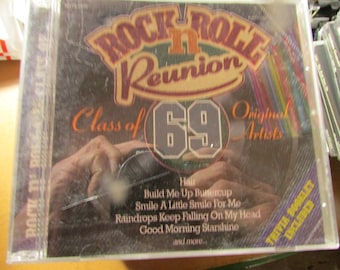 Rock N Roll Reunion Class Of 69 Music CD Rock Country Pop Classic Rock Genre Free USA Shipping