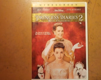 Walt Disney&#39;s Princess Diaries 2 Royal Engagement Classic DVD Movie Rated G Free USA Shipping