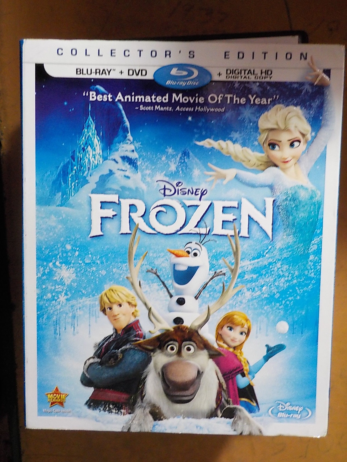 Frozen Blue Ray Classic DVD Movie Rated PG Free USA Shipping - Etsy