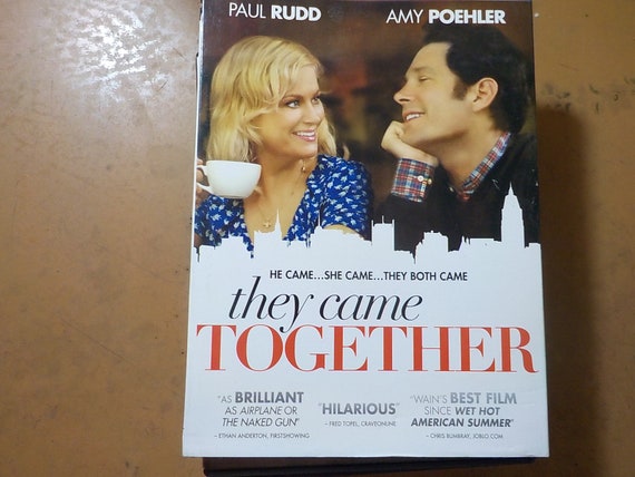 They Came Together Paul Rudd Classic DVD Movie Rated R Free - Etsy