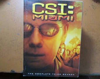 CSI: Miami The Complete Third Season Dvd Movie Rated Nr Free USA Shipping