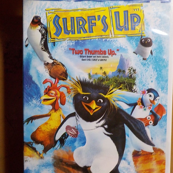 Surf's Up Classic DVD Movie Rated PG Free USA Shipping