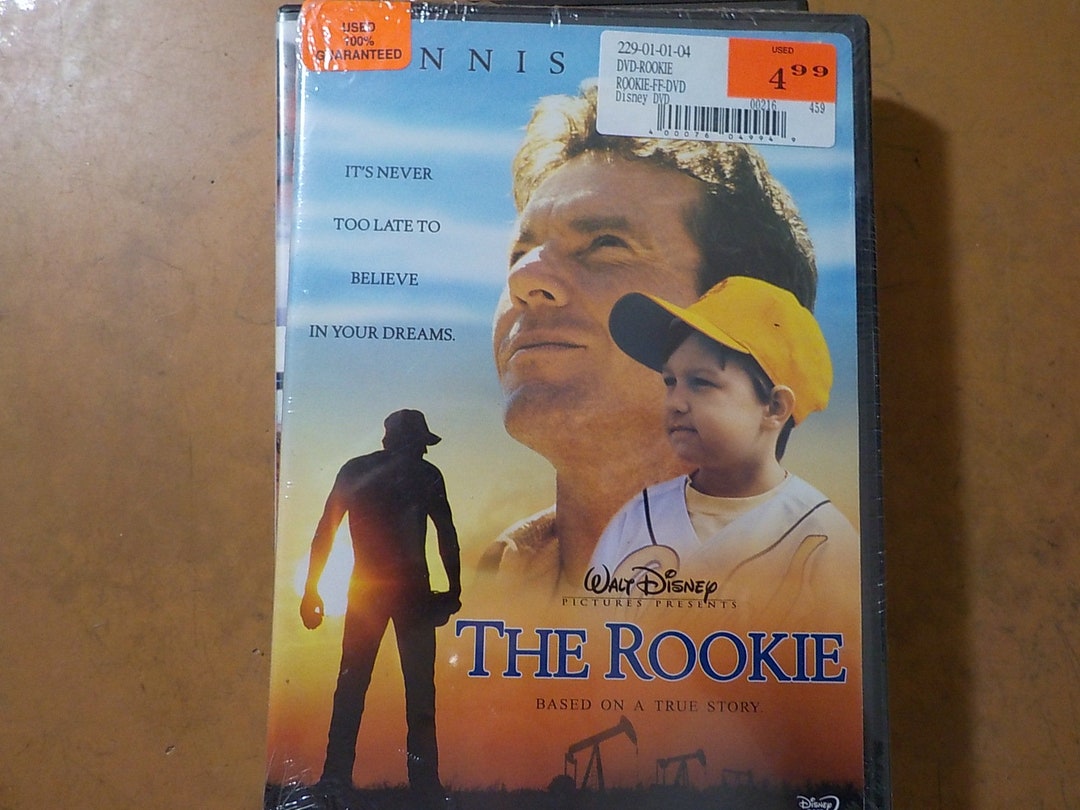 Walt Disney the Rookie Dennis Quaid Classic DVD Movie Show Rated G Free ...
