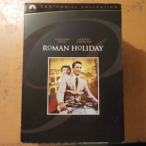 Roman Holiday Gregory Peck Classic DVD Movie Rated NR Free USA Shipping