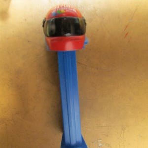 Pez Dispenser Nascar Du Pont Motorsports Jeff Gordon 24 Helmet Blue Stem Feet FREE USA Shipping