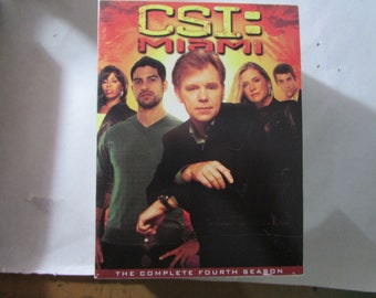 CSI Miami The Complete Fourth Season Classic Dvd Movie Rated NR Free USA Shipping