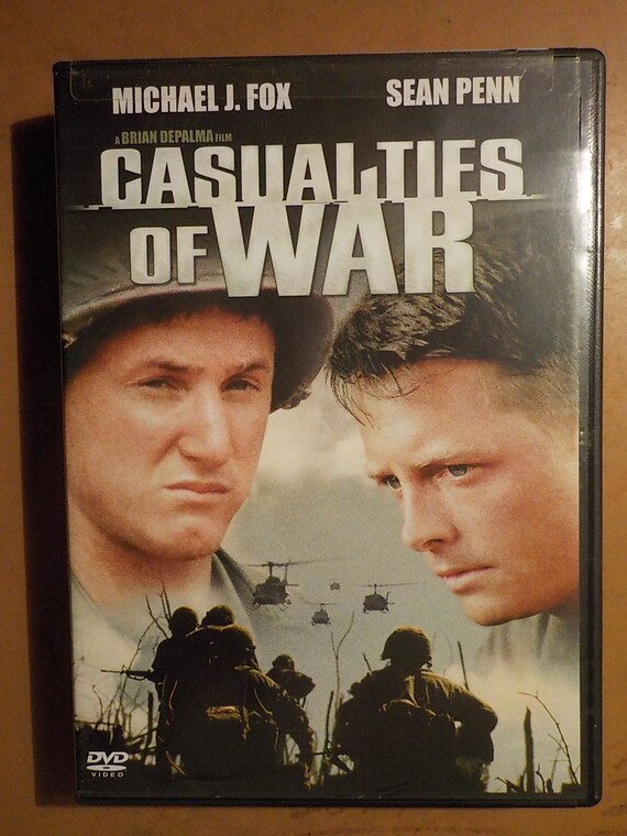 Sump terrorisme skovl Casualties of War Sean Penn Michael J Fox DVD Movie Rated R - Etsy Canada