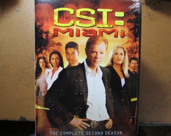 CSI: Miami The Complete Second Season Dvd Movie Rated Nr Free USA Shipping