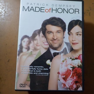 Made Of Honor Patrick Dempsey DVD Movie Rated PG-13 Free USA Shipping