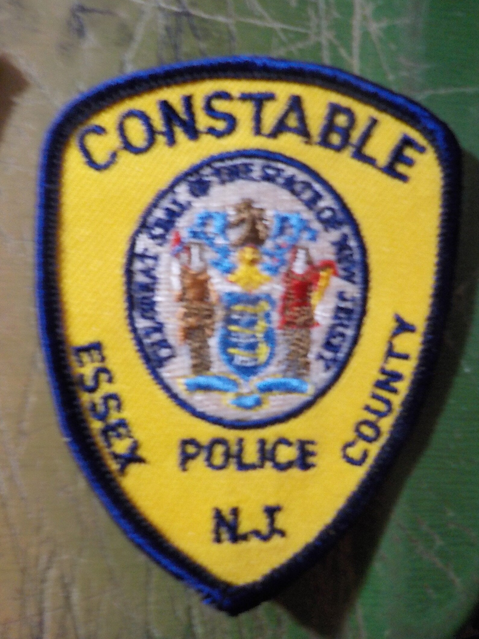 Vintage Essex County Constable New Jersey Police Patch Free USA Shipping Etsy