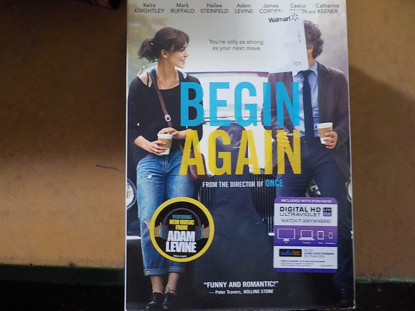 Begin Again Mark Ruffalo Classic DVD Movie Show Rated R Free USA Shipping -  Etsy