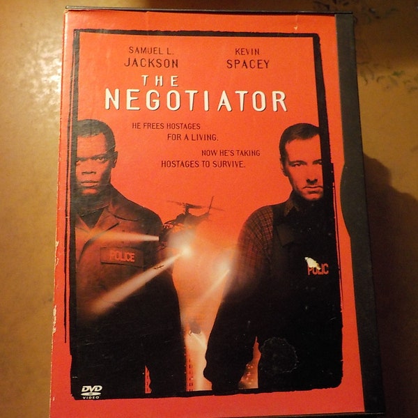 The Negotiator Samuel L Jackson DVD Movie Rated R Free USA Shipping