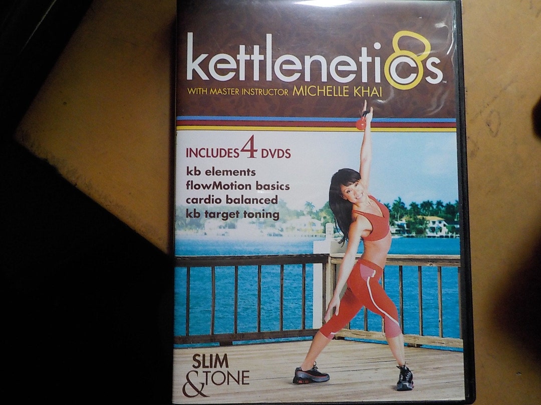 Kettlenetics Michelle Khai Classic DVD Movie Rated NR Free USA Shipping 