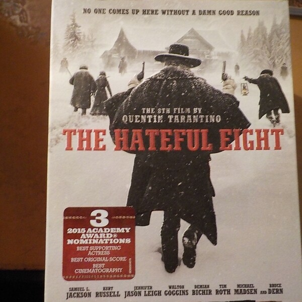 The Hateful Fight Samuel L Jackson Classic DVD Movie Rated R Free USA Shipping