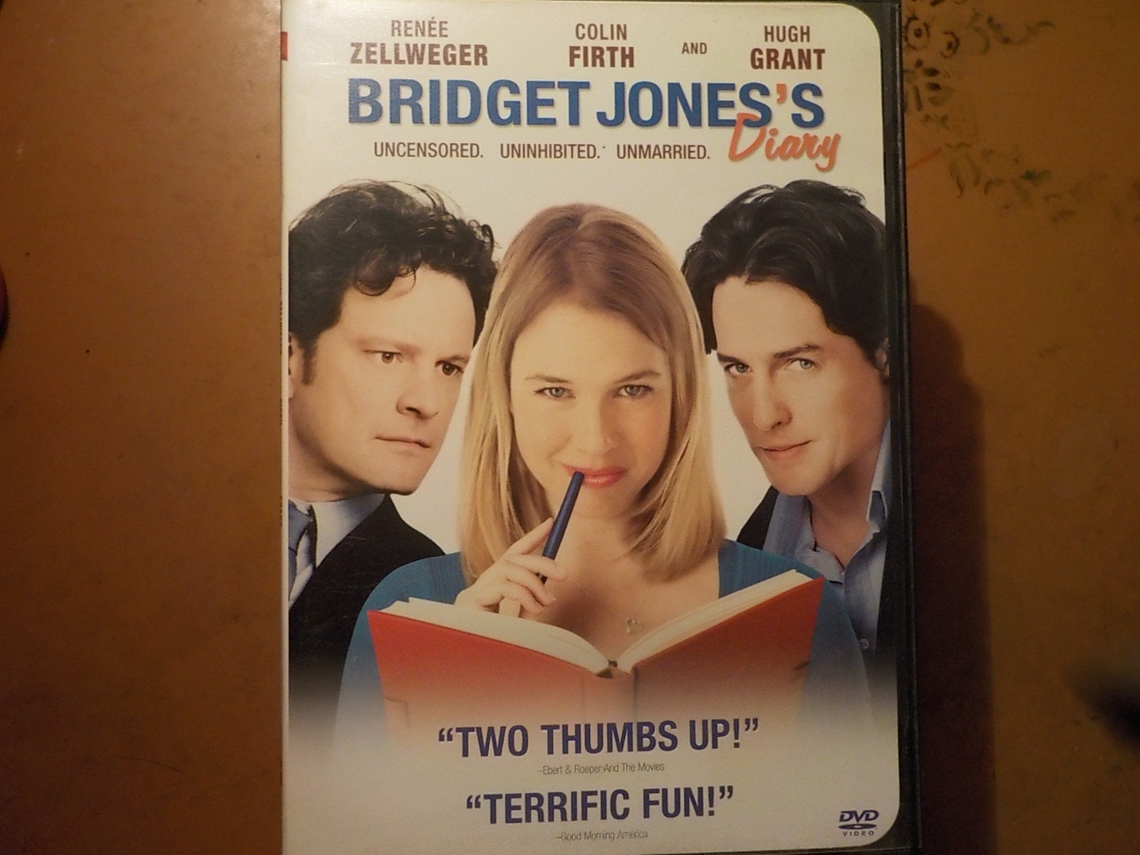 Bridget Jones S Dairy Renee Zellweger Classic Dvd Movie Etsy