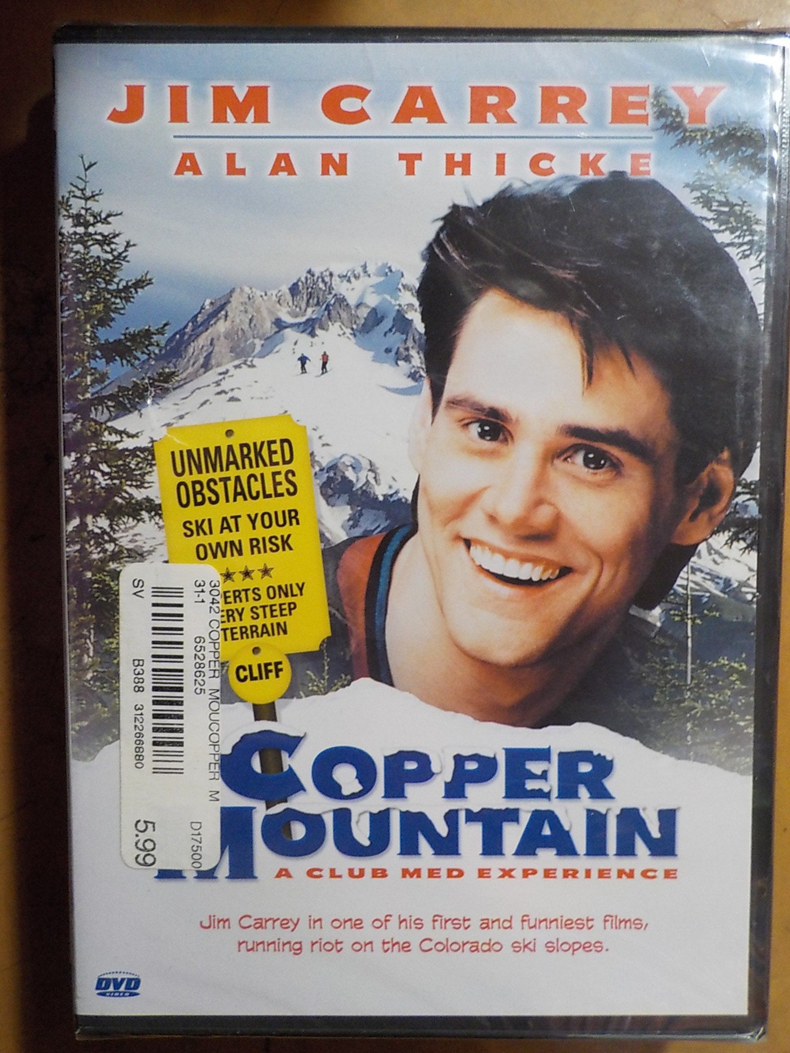 Copper Mountain Jim Carrey Classic DVD Movie Rated PG Free USA Etsy