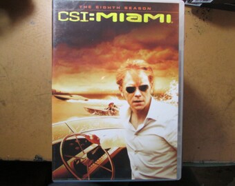 CSI: Miami The Complete Eighth Season Dvd Movie Rated Nr Free USA Shipping