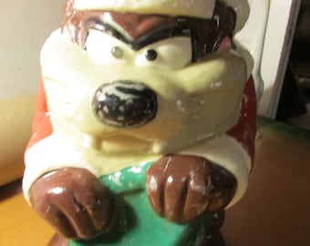 COOKIE JAR * Tasmanian Devil, WB, 1997, Looney Tunes - Etsy
