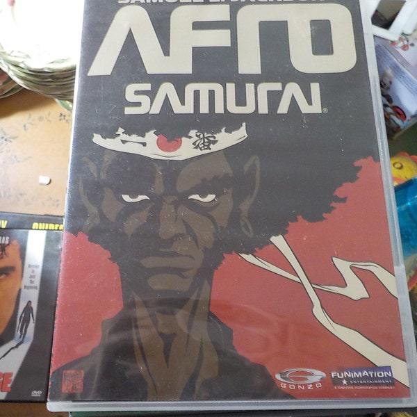 Afro Samurai Samuel L Jackson DVD Movie Rated R Free USA Shipping