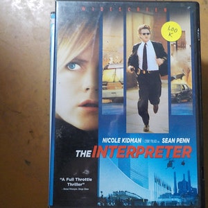 The Interpreter Nicole Kidman Classic DVD Movie Rated PG-13 Free USA Shipping