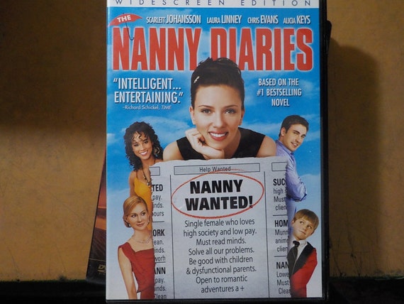 The Nanny Diaries Scarlett Johansson Classic DVD Movie Rated PG-13 Free USA  Shipping 