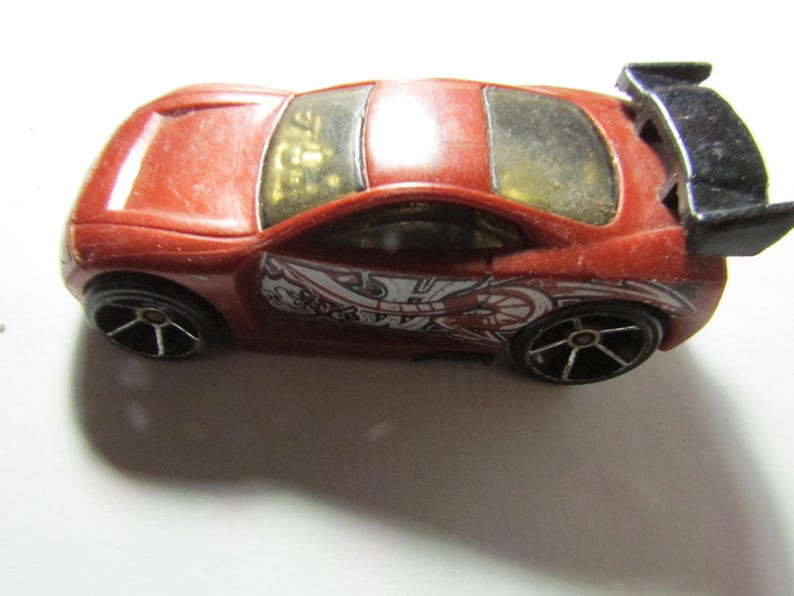Hot Wheels Power Rage Red Car Truck PRE-OWNED 1/64 Die Cast Free USA ...