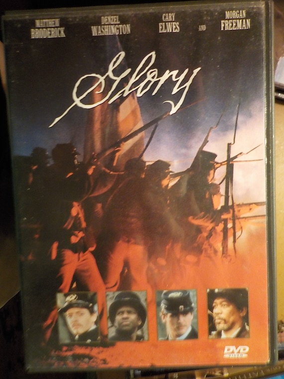 Glory Morgan Freeman Military DVD Movie Rated R Free USA Shipping
