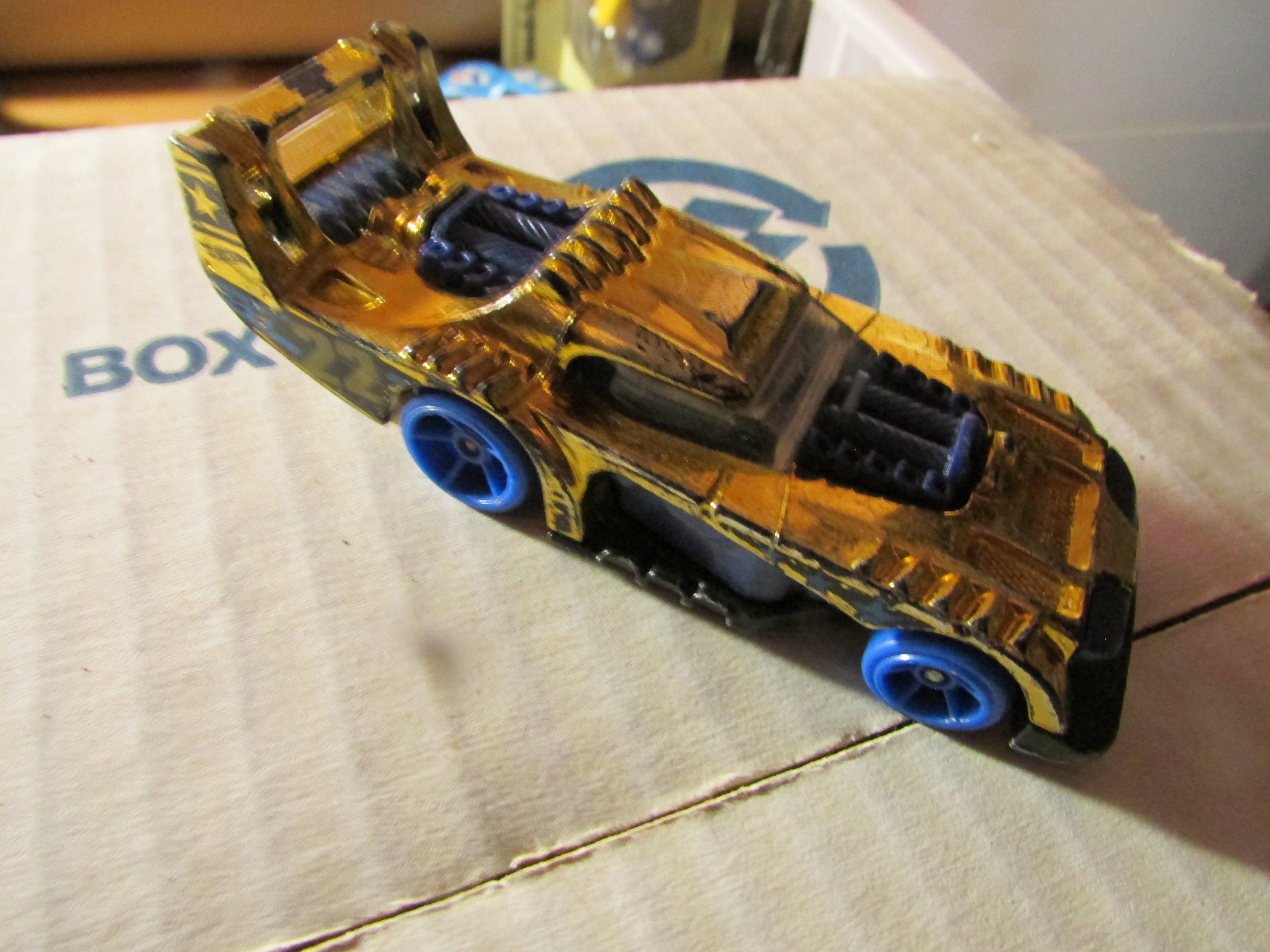 Hot Wheels Two Timer Gold 1/64 Die-cast Toy Free USA Shipping - Etsy