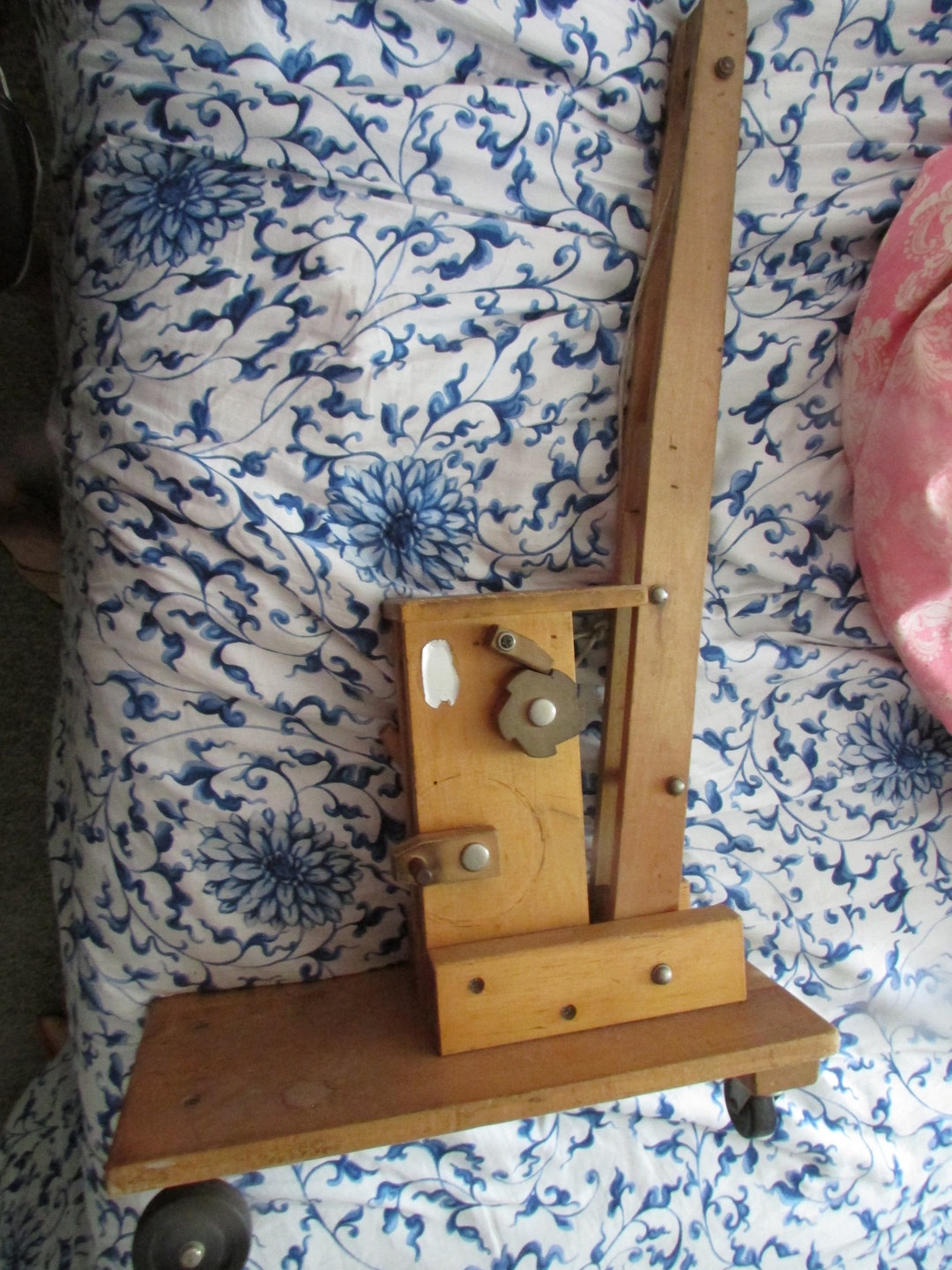 Vintage Community Playthings Ride on Large Crane Wood BRUDERHOF Rifton