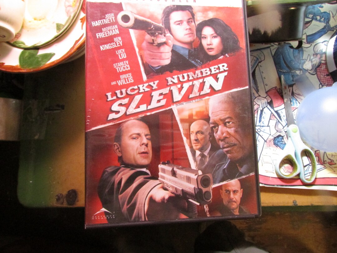 Lucky Number Slevin Bruce Willis Classic DVD Movie Rated R Free USA Shipping Etsy