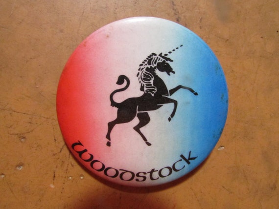 Vintage Woodstock Music Festival Music Pin Lapel … - image 1