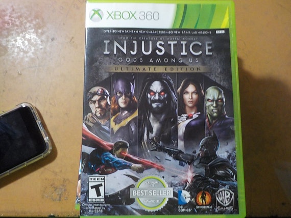 Xbox 360 Injustice Gods Among Us Ultimate Edition Video Game 