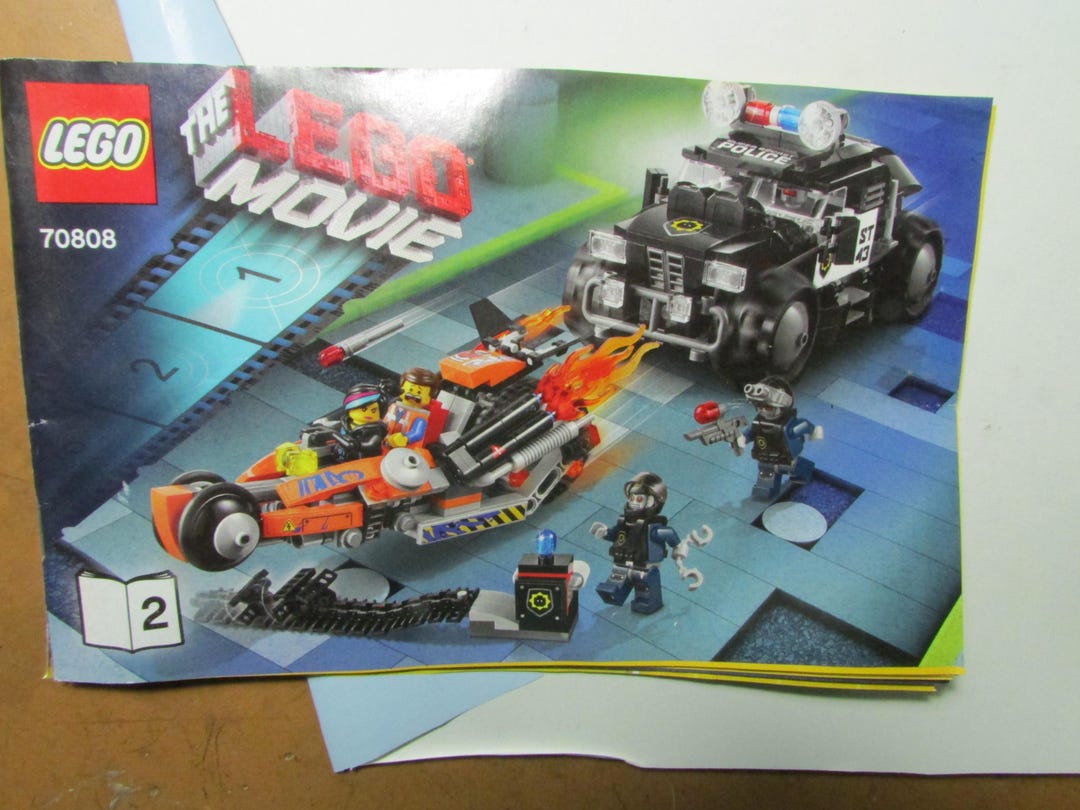 Lego Movie Script Pdf LEGO the Lego Movie 70808 Booklet 2 Instructions Manual Booklet Only ...