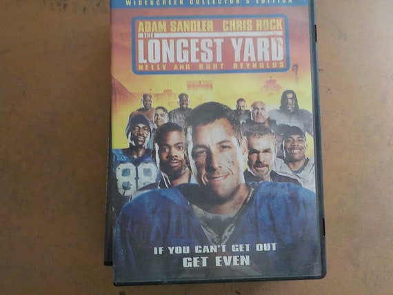 The Longest Yard Adam Sandler DVD Movie Rated PG13 Free USA