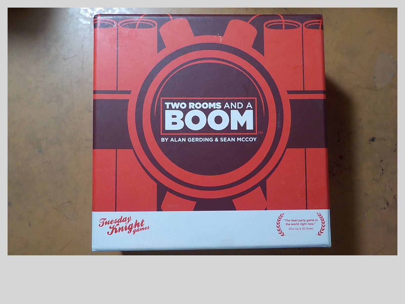 Two Rooms and A Boom Card Game Complete Game Free USA Shipping 