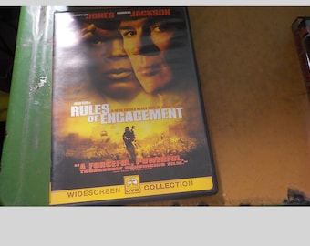 Rules Of Engagement Tommy Lee Jones DVD Movie Rated R Free USA Shipping
