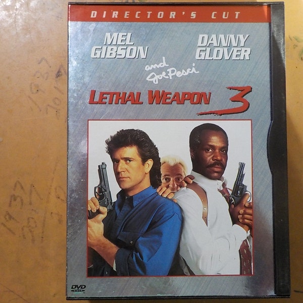 Lethal Weapon 3 Mel Gibson Classic DVD Movie Rated NR Free USA Shipping